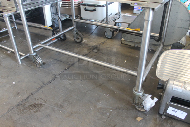 Duke Stainless Steel Commercial Natural Gas Powered Charbroiled Burger Grill on Commercial Casters. - Image 6 of 9