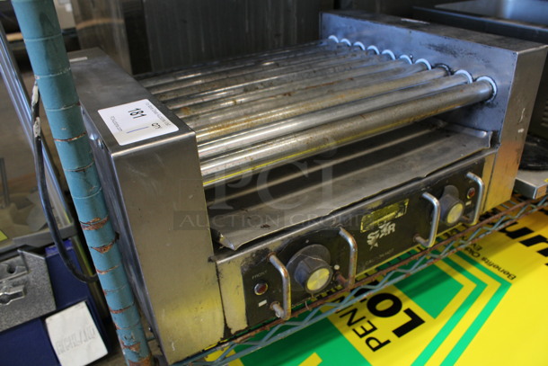 Star Stainless Steel Commercial Countertop Hot Dog Roller. 23x19x11. Tested and Gets Hot But Front Rollers Do Not Spin - Image 5 of 5