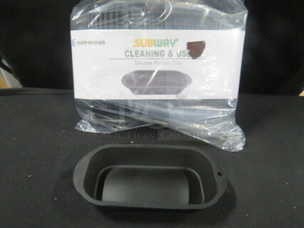 One Lot Of 36 NEW Ever Ocean Silicone Portion Tray. #1811L.