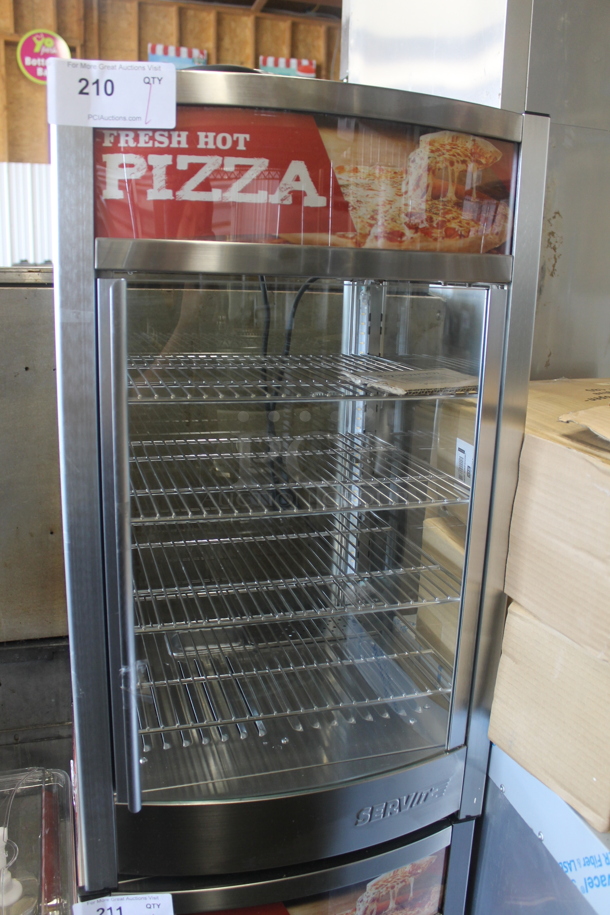 LIKE NEW! ServIt 423PDW12D1S Stainless Steel Commercial Countertop Full-Service Countertop Display Warmer with 4 Shelves. Unit Has Only Been Used a Few Times! Tested and Working! - Image 1 of 9