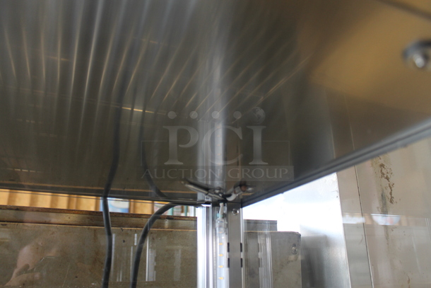 LIKE NEW! ServIt 423PDW12D1S Stainless Steel Commercial Countertop Full-Service Countertop Display Warmer with 4 Shelves. Unit Has Only Been Used a Few Times! Tested and Working! - Image 6 of 9