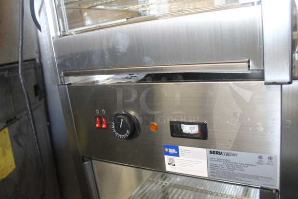 LIKE NEW! ServIt 423PDW12D1S Stainless Steel Commercial Countertop Full-Service Countertop Display Warmer with 4 Shelves. Unit Has Only Been Used a Few Times! Tested and Working! - Image 7 of 9