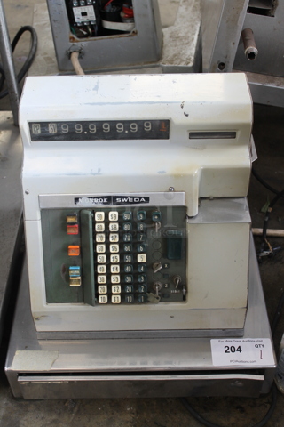 Monroe Sweda Countertop Cash Register. 