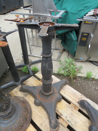 One Decorative Pedestal Base.