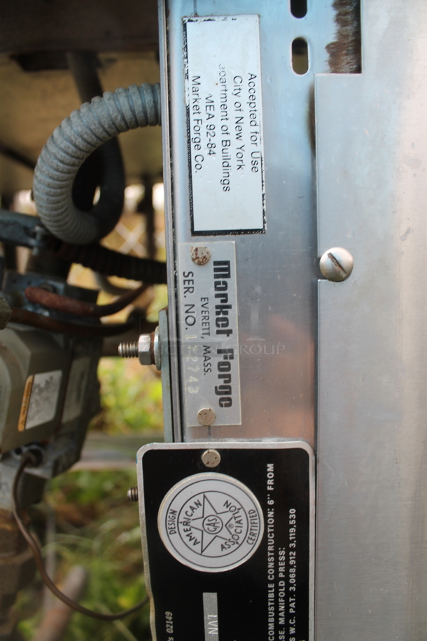 Market Forge 1500 Stainless Steel Commercial  Natural Gas Powered Braising Pan. 76,000 BTU. - Image 5 of 6