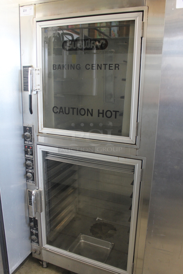 Nu Vu OP-2FFM Stainless Steel Commercial Electric Powered Oven Proofer on Commercial Casters. 120/240 Volts, 1 Phase. - Image 2 of 8