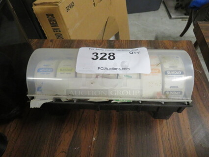 One Container With Daily Stickers.