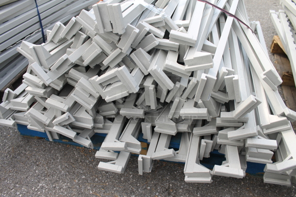 ALL ONE MONEY! PALLET LOT of BRAND NEW! Gray Poly Pieces. - Image 4 of 4