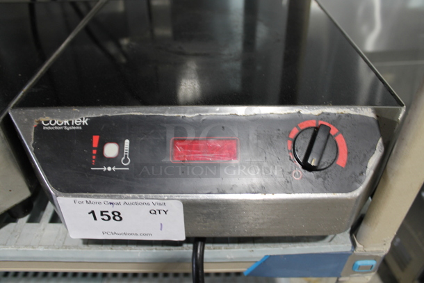 2014 CookTek MC3500 Stainless Steel Commercial Countertop Electric Powered Single Burner Induction Range. 120 Volts, 1 Phase. - Image 3 of 7