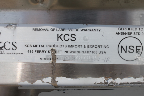 BRAND NEW SCRATCH AND DENT! Stainless Steel Commercial Single Bay Sink w/ Right Side Drain Board. No Legs. Bay 24x23x13. Drain Board 22x26 - Image 5 of 6