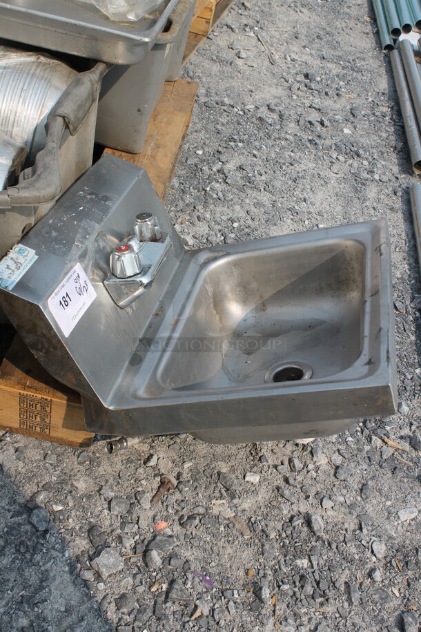 Turbo Air TSS-1-H Commercial Stainless Steel Flush Mount Hand Sink. - Image 3 of 7