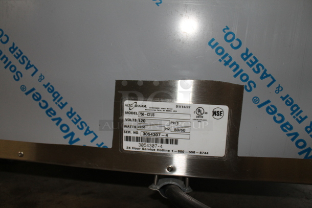BRAND NEW! 2022 Alto Shaam 750-CTUS Commercial Stainless Steel Electric Holding Cabinet With Pan Racks. 120V, 1 Phase. Tested And Working!  - Image 6 of 8
