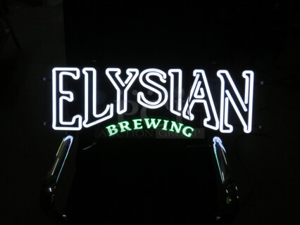 One 29X12 WORKING Elysian Brewing Electric Light. 