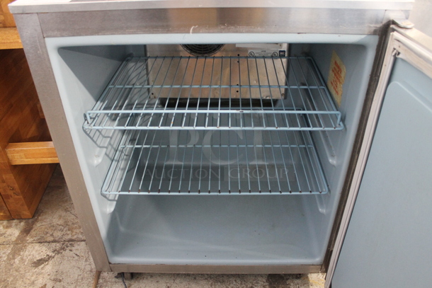 Delfield 406CA-DD1 Stainless Steel Commercial Single Door Undercounter Cooler. 115 Volts, 1 Phase. Tested and Powers On But Does Not Get Cold - Image 2 of 4