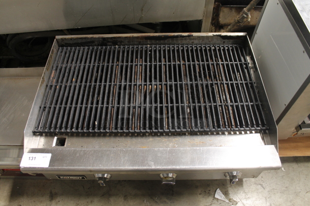 Patriot FMECTC-36/NG Stainless Steel Commercial Countertop Natural Gas Powered Charbroiler Grill. 90,000 BTU. - Image 2 of 5