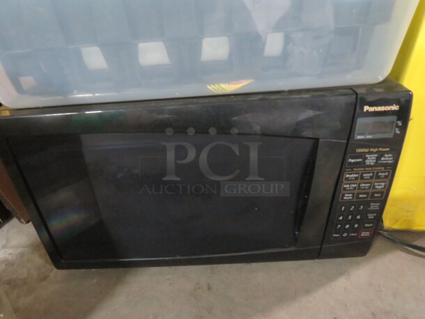 One Panasonic Microwave. 1350 Watt.