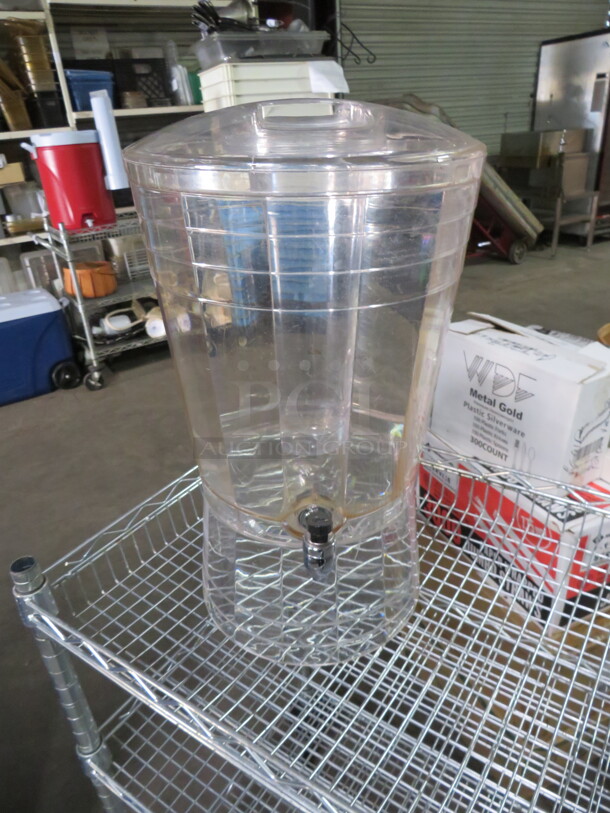 One Acrylic Beverage Dispenser. - Image 1 of 1