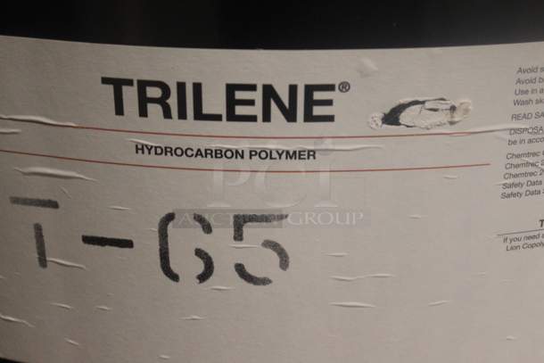 ALL ONE MONEY! PALLET LOT of 3 Barrels; Trilene Hydrocarbon Polymer.  BUYER MUST REMOVE. - Image 3 of 5