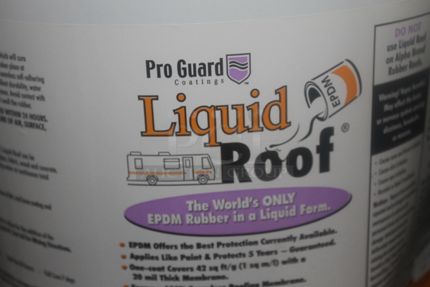 ALL ONE MONEY! MEGA LOT of Various Metal Barrels and Poly Buckets of Various Contents; Aluminum Paste, Ammonium Hydroxide and Liquid Roof. BUYER MUST REMOVE. - Image 7 of 12