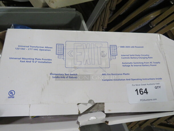 One NEW Exit Light - Image 1 of 2