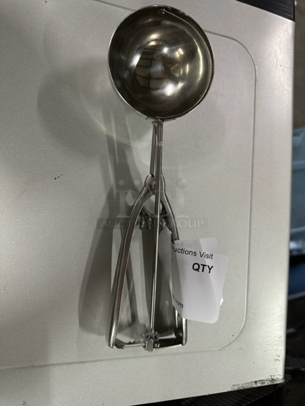 One Stainless Steel Disher. - Image 1 of 1