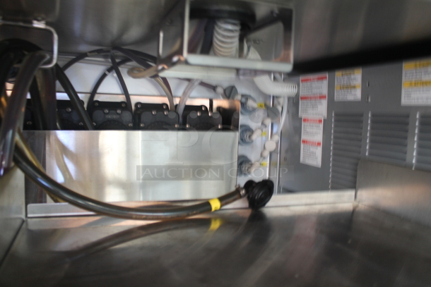 Beverage-Air WTR67AHC-MM-B Commercial Stainless Steel Worktop Including Kegerator With 10 Flavor Beer Tower And 2 Door Black Refrigerated Base. 115V, 1 Phase. Tested and Working! - Image 8 of 9