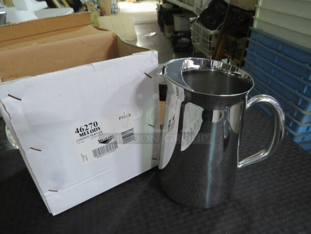 One NEW Vollrath 70oz Stainless Steel Coffee Server. #46270 - Image 1 of 1