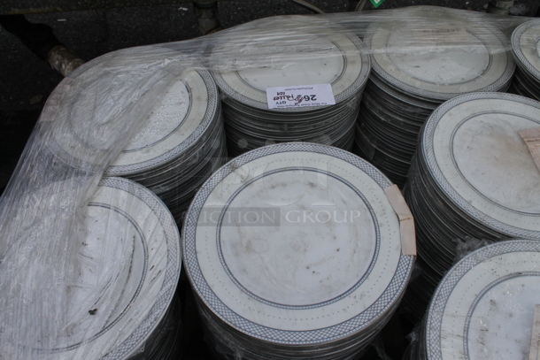 PALLET LOT of Approximately 480 BRAND NEW Plates Including Campbell Dinner 10.75" - Image 4 of 5