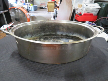One Stainless Steel Roaster Pan.