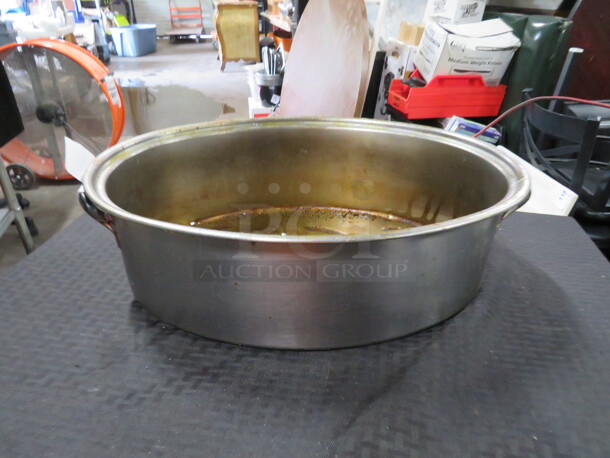One Stainless Steel Roaster Pan. - Image 1 of 1