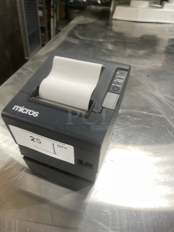 Working! Epson TM-T88IV Powered Ethernet  Receipt Printer (M129H) - Refurbished NSF 115 Volt Tested and Working! - Image 2 of 8