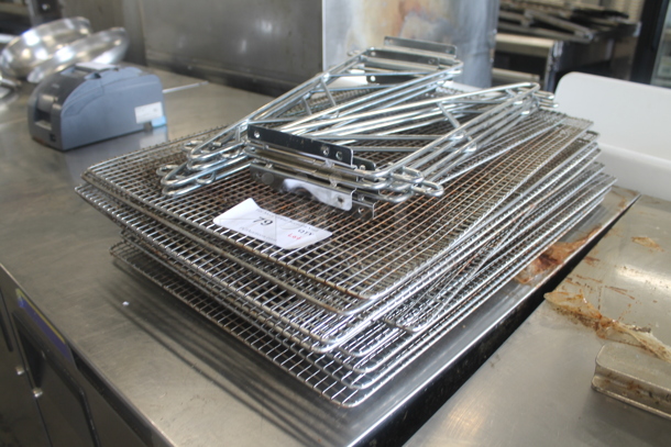 ALL ONE MONEY! Lot of Metal Brackets and Cooling Racks. - Image 3 of 3
