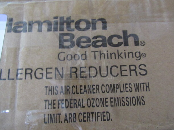 One Hamilton Beach Allergen Reducer.
