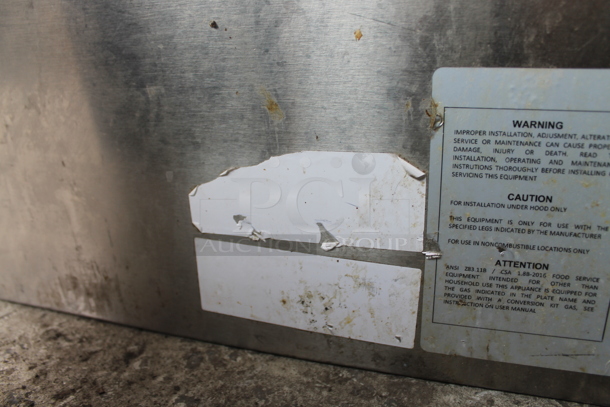 Sierra Stainless Steel Commercial Countertop Gas Powered Pizza Oven w/ Cooking Stones and Thermostatic Controls. - Image 11 of 11