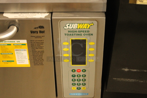 Turbochef NGC Stainless Steel Commercial Countertop Electric Powered Rapid Cook Oven. 208/240 Volts, 1 Phase. - Image 2 of 5