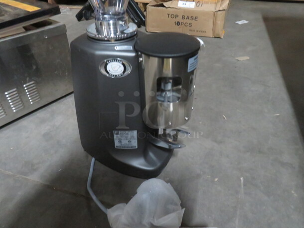 One NEW Mazzer Super Jolly Mini Lux Coffee Grinder. 120 Volt.  - Image 5 of 6