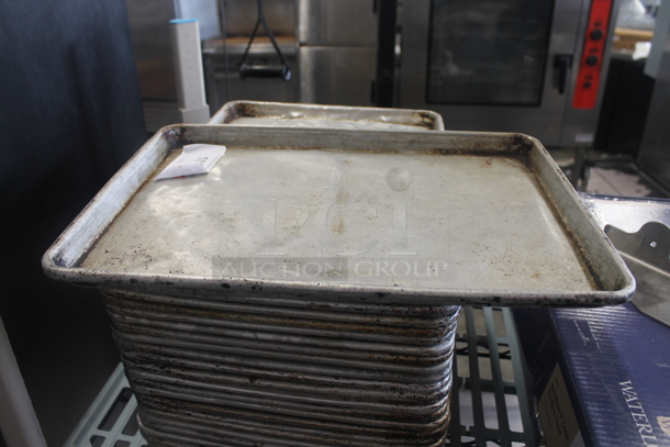 24 Metal Half Size Baking Pans. 24 Times Your Bid! - Image 3 of 4