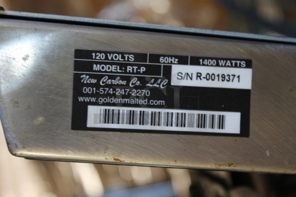 RT-P Metal Commercial Countertop Waffle Maker. 120 Volts, 1 Phase. Tested and Working! - Image 3 of 4