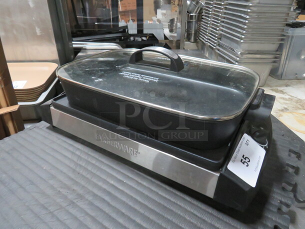 One Faberware Skillet With Lid. - Image 1 of 3