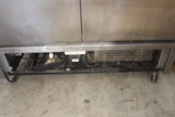 2013 True T-49F Commercial Stainless Steel Two Door Reach In Freezer With Polycoated Racks on Commercial Casters. 115V, 1 Phase. Tested and Working! - Image 7 of 7