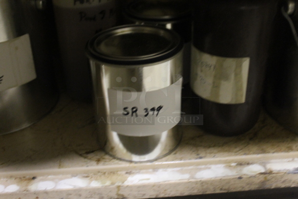 Tan Metal Counter w/ Viscometer, Doors, Drawers and Contents. BUYER MUST REMOVE. - Image 5 of 9
