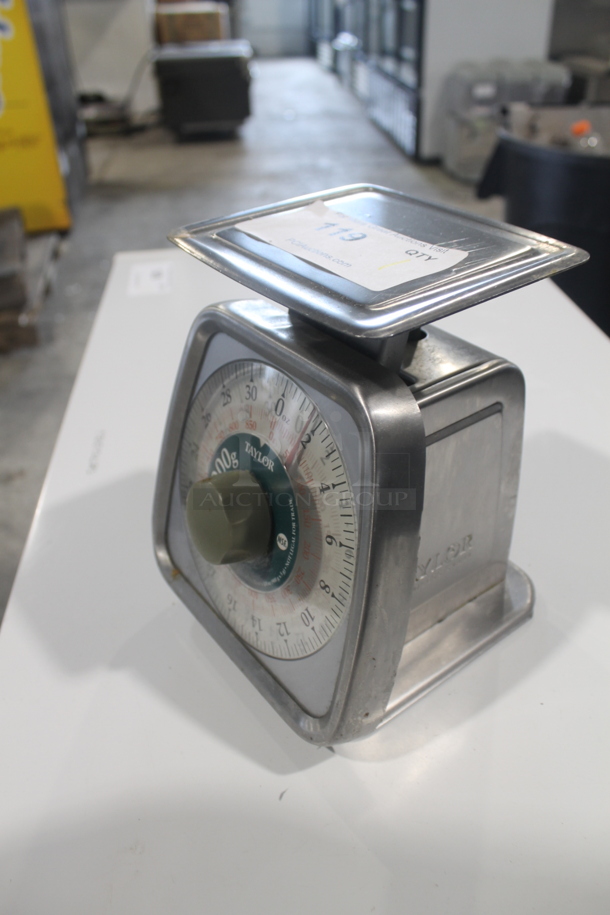 Taylor Stainless Steel Portion Control Scale. - Image 3 of 3