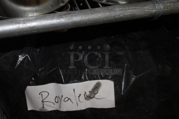 Metal 4 Tier Shelving Unit w/ Contents Including Liquid Propoly Clear. BUYER MUST REMOVE. - Image 5 of 6