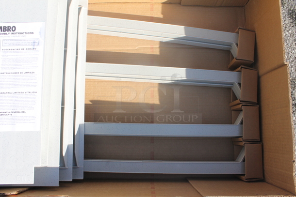 BRAND NEW IN BOX! Cambro CPSK2436S4480 Camshelving® Premium 24" x 36" Shelf Kit with 4 Solid Shelves - Image 2 of 4