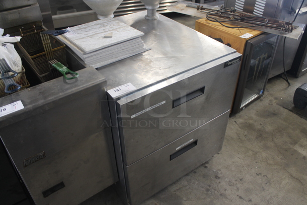 Delfield UCD4472N-STAR1 Stainless Steel Commercial 2 Drawer Undercounter Cooler. 115 Volts, 1 Phase. Tested and Working! - Image 3 of 8