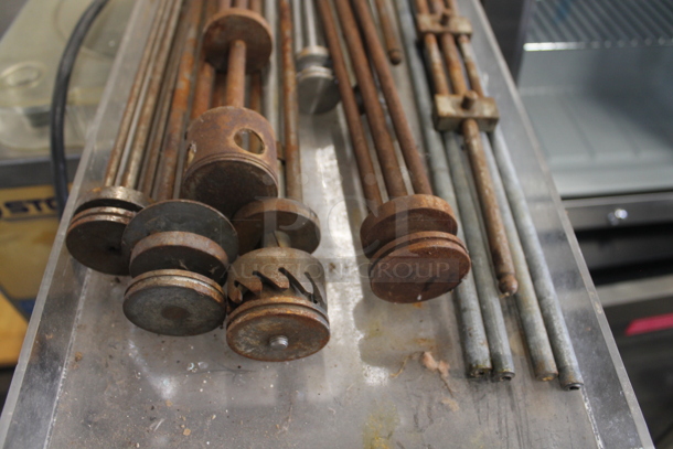 8 Various Metal Plungers for Dough Dropper Hoppers. 8 Times Your Bid! - Image 3 of 5