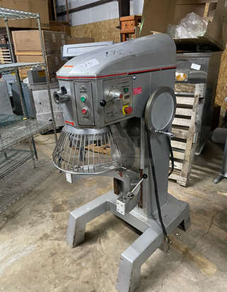 Dough Mixer Missing Bowl and Attachments 60qt