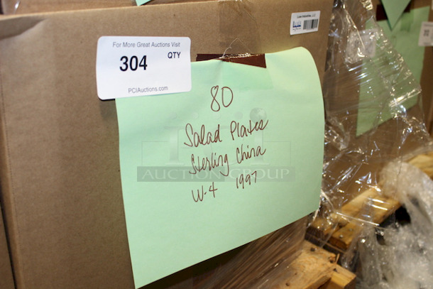 ALL FOR ONE!! 80 Sterling China 9-3/4" Plates - Image 2 of 2