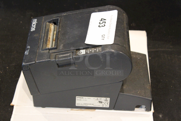 HIGH VOLUME! Epson TM-T88III M129C Epson Thermal POS Receipt/Kitchen Printer 5-3/4x7-3/4x6 - Image 2 of 5