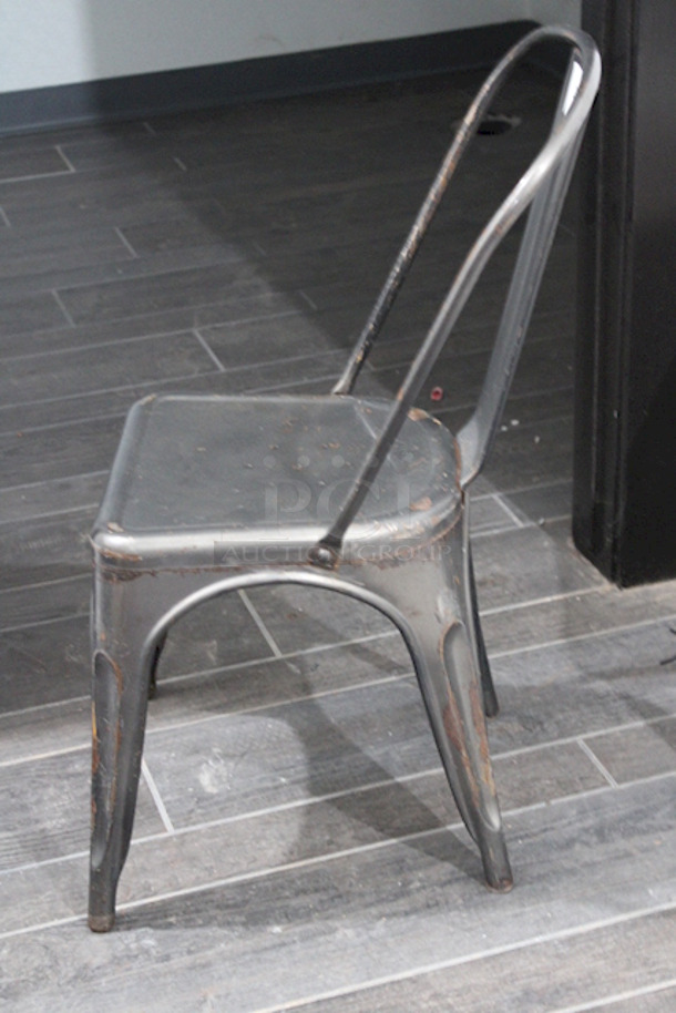 FDW Restaurant Dining Chairs, Indoor/Outdoor, Metal, 18 Inch Seat Height. 4x Your Bid - Image 6 of 7